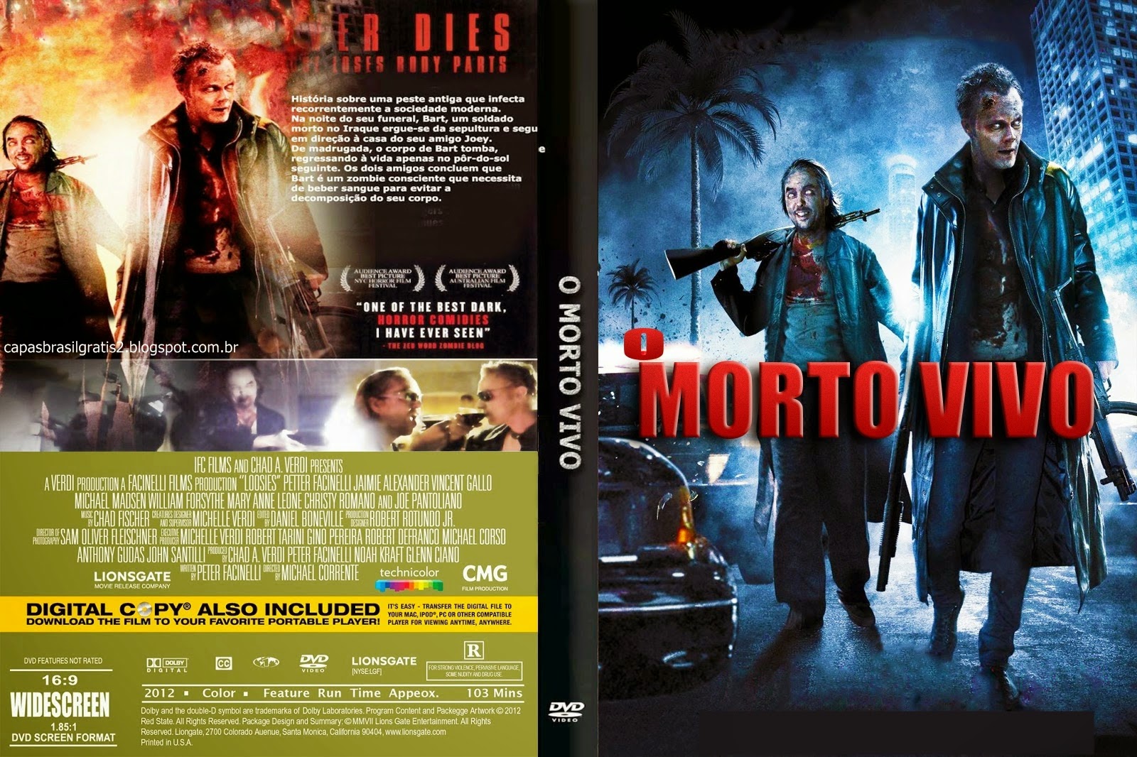 Il Papa E Vivo O Morto All Cover Free - Tudo Capas Grátis: O Morto Vivo - DVD Capa
