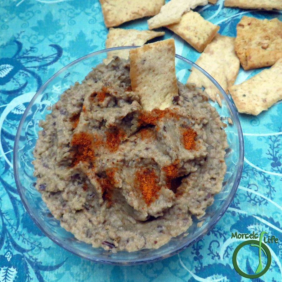 Morsels of Life - Baba Ghanoush - A simple and tasty eggplant dip, this Baba Ghanoush requires a mere six ingredients and less than 30 minutes.