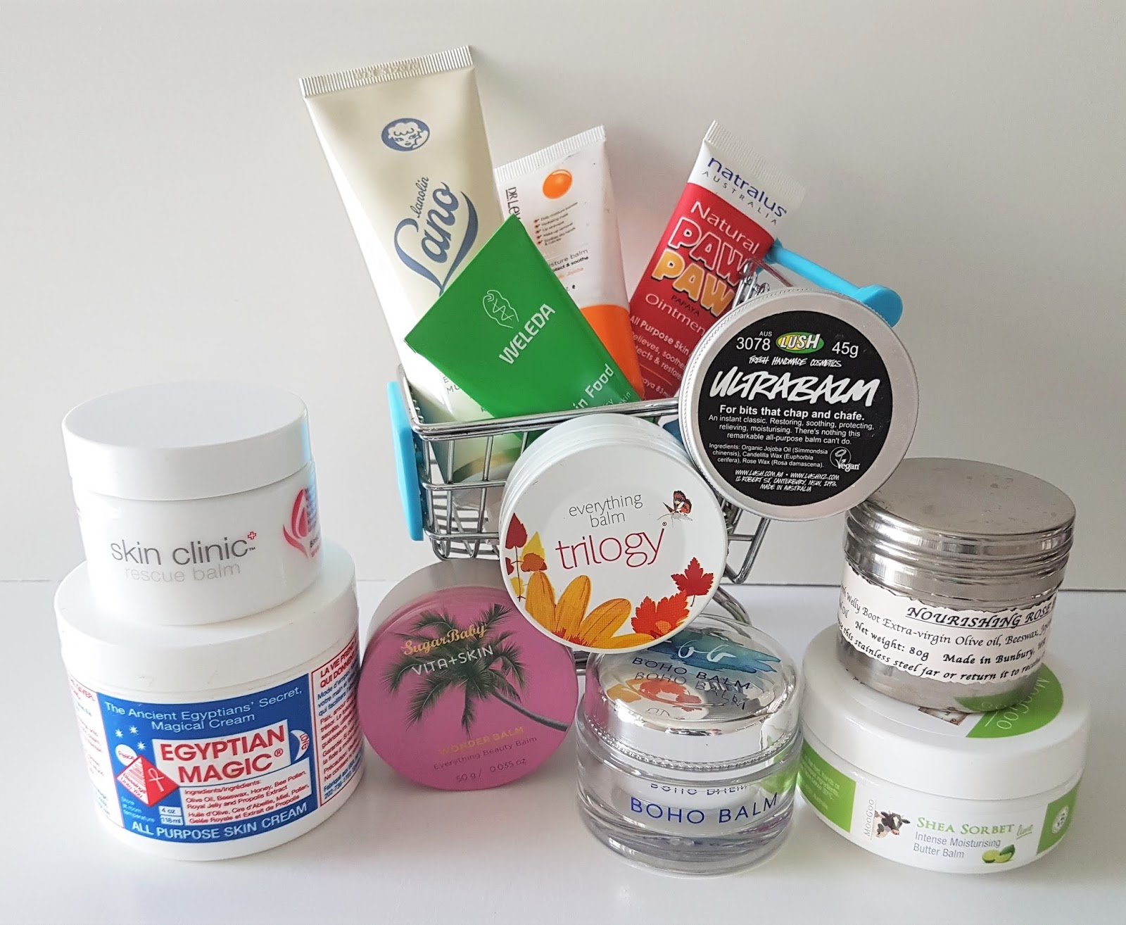 Beautifully Glossy My Favourite Multi Purpose Balms and Lotions