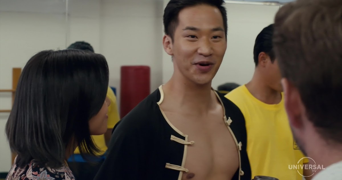 ausCAPS Patrick KwokChoon shirtless in Private Eyes 309