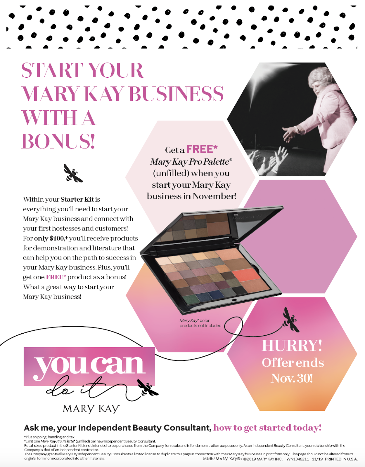 Mary Kay Pink Pistols Promos
