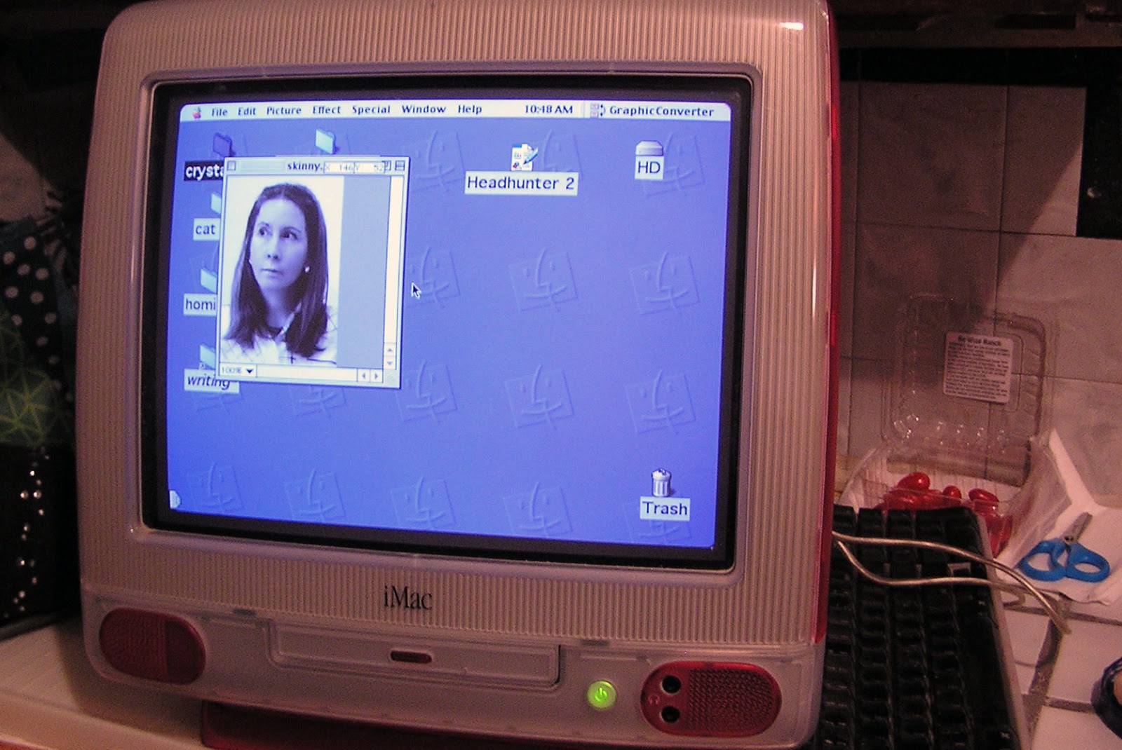 Perspective Almost Throwback Thursday iMac G3