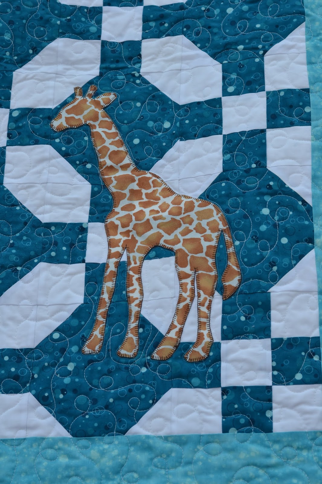 Applique on a Baby Quilt