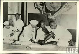 Congress Meeting with Gandhi
