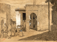 MARIANO FORTUNY Zoco en Tánger c. 1870