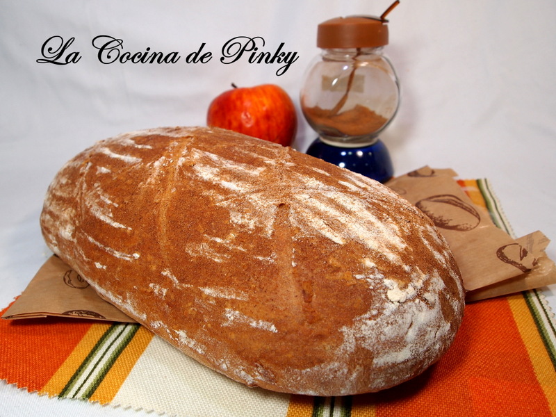 Pan De Manzana Y Canela Con Masa Madre