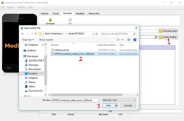 cargar el archivo android scatter alcatel cargar el archivo android scatter alcatel
