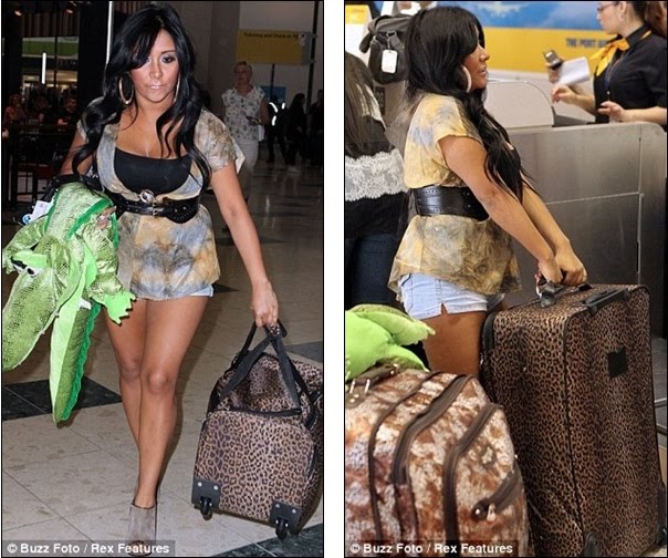 is the jersey shore cast in italy. Italy, here we come!