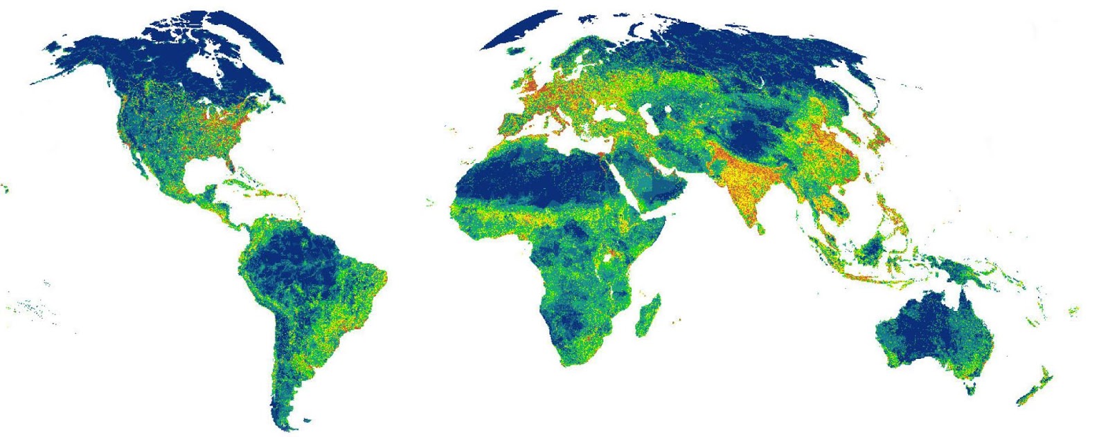 Humans’ growing impact on the planet