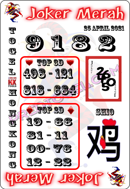 Pred Hk Minggu 25 April 2021 Hongkong Hk Malam Ini