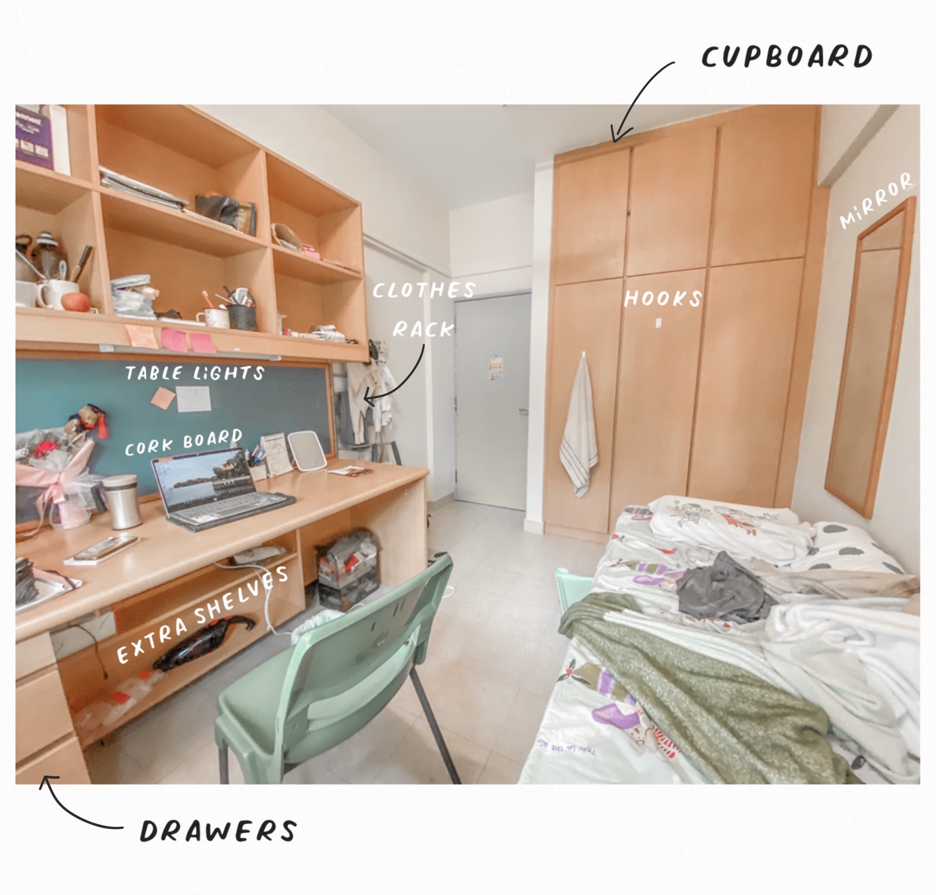 NUS Hall Single Room Tour What It's Like Faithfullyours