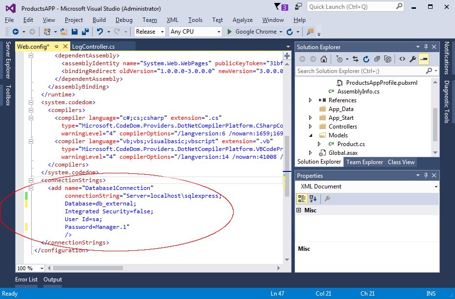 dominoc925: Create a simple C# Web Service API to insert a record into ...