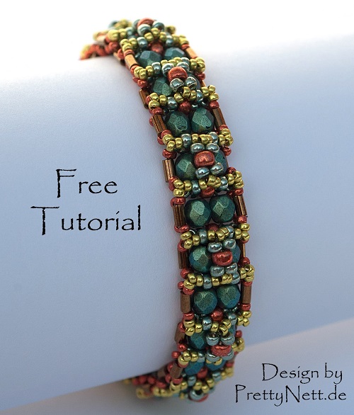 2 Bugle Beaded Bracelet Tutorials / The Beading Gem