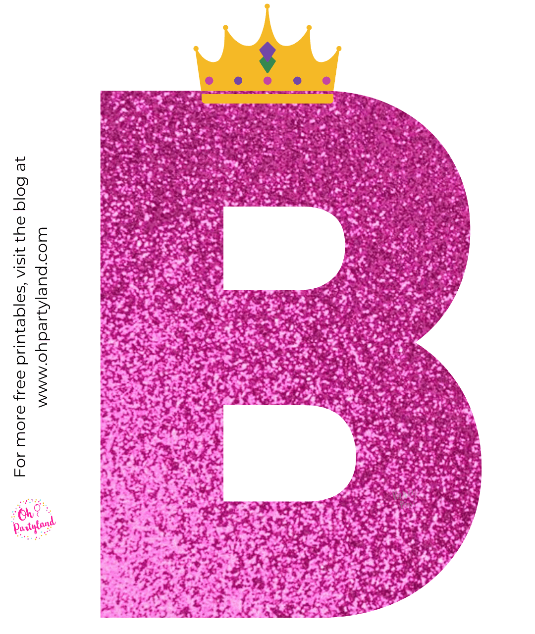 Princess Alphabet - oh partyland