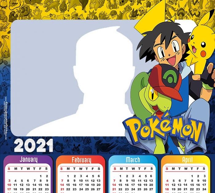 Descarga tu Calendario Pokémon imprimible gratis Descarga tu Calendario Pokémon imprimible gratis