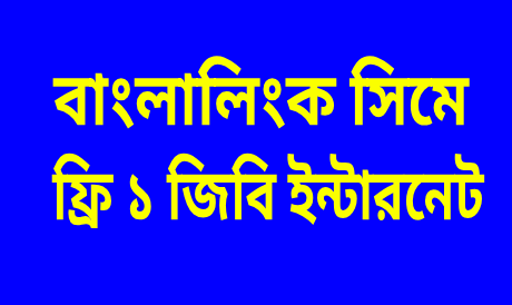 সকল বাংলালিংক সিমে ১ জিবি ফ্রি ইন্টারনেট, Intech News BD