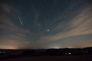 Astrofotografie Meteorstrom Perseiden Sternschnuppen Kerber