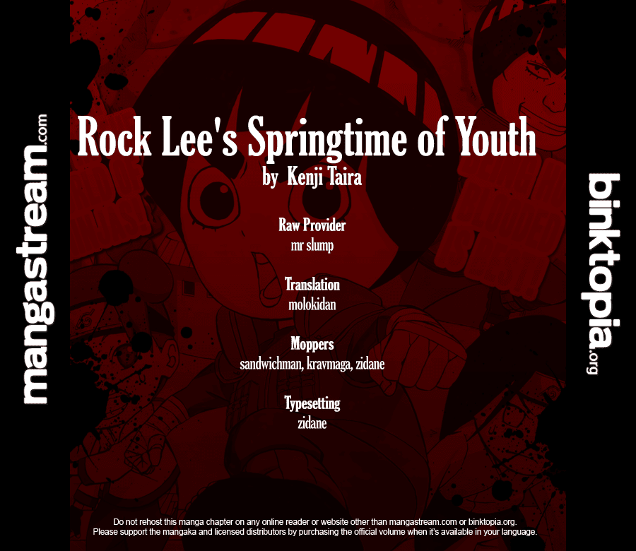 อ่านการ์ตูน Rock Lees Springtime of Youth 1 ภาพที่ 2