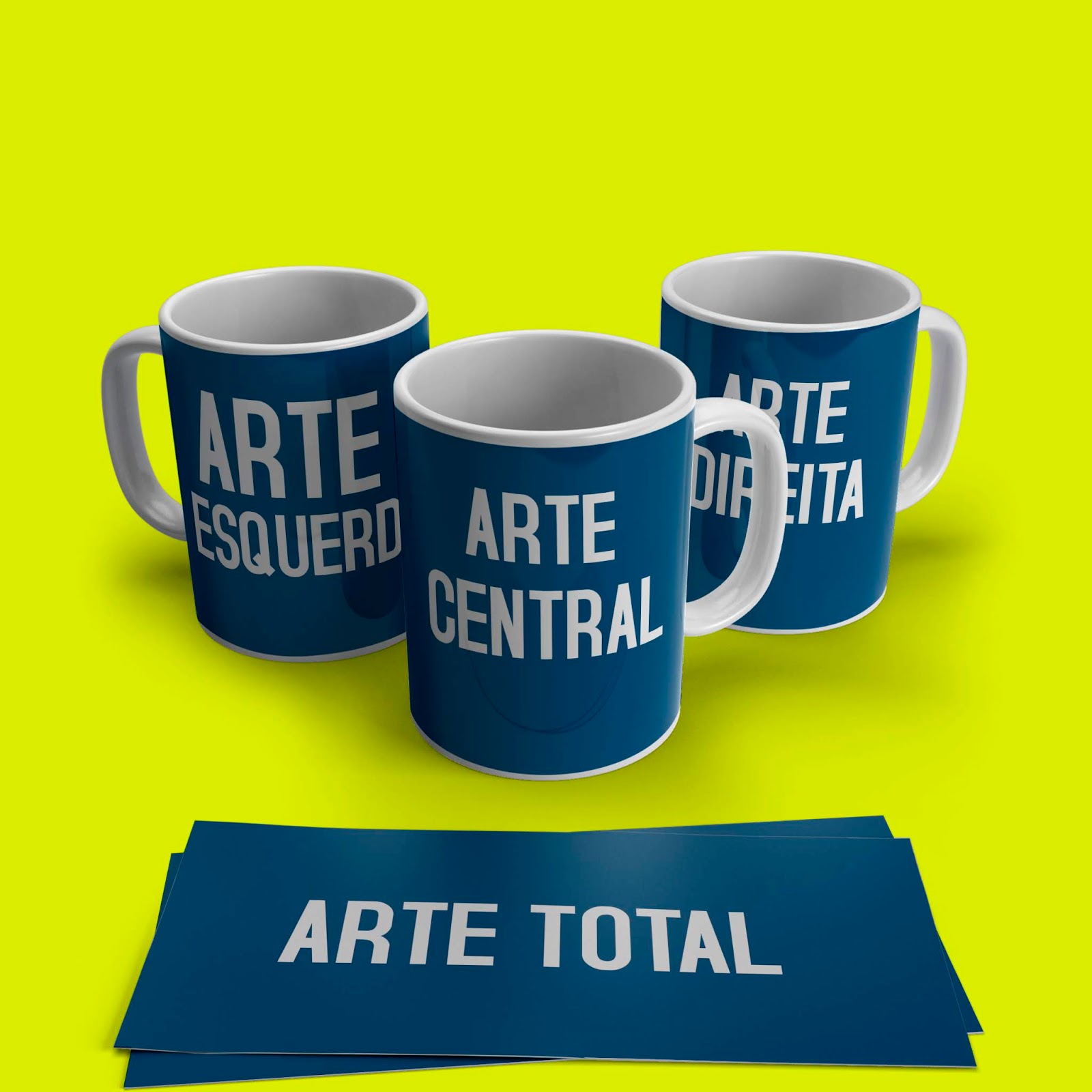 mockup de caneca para Artes para sublimação