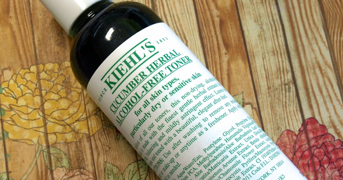 Kiehl's Cucumber Herbal Alcohol-Free Toner: Review | The Happy Sloths: Makeup, and Skincare Blog with Reviews and Swatches