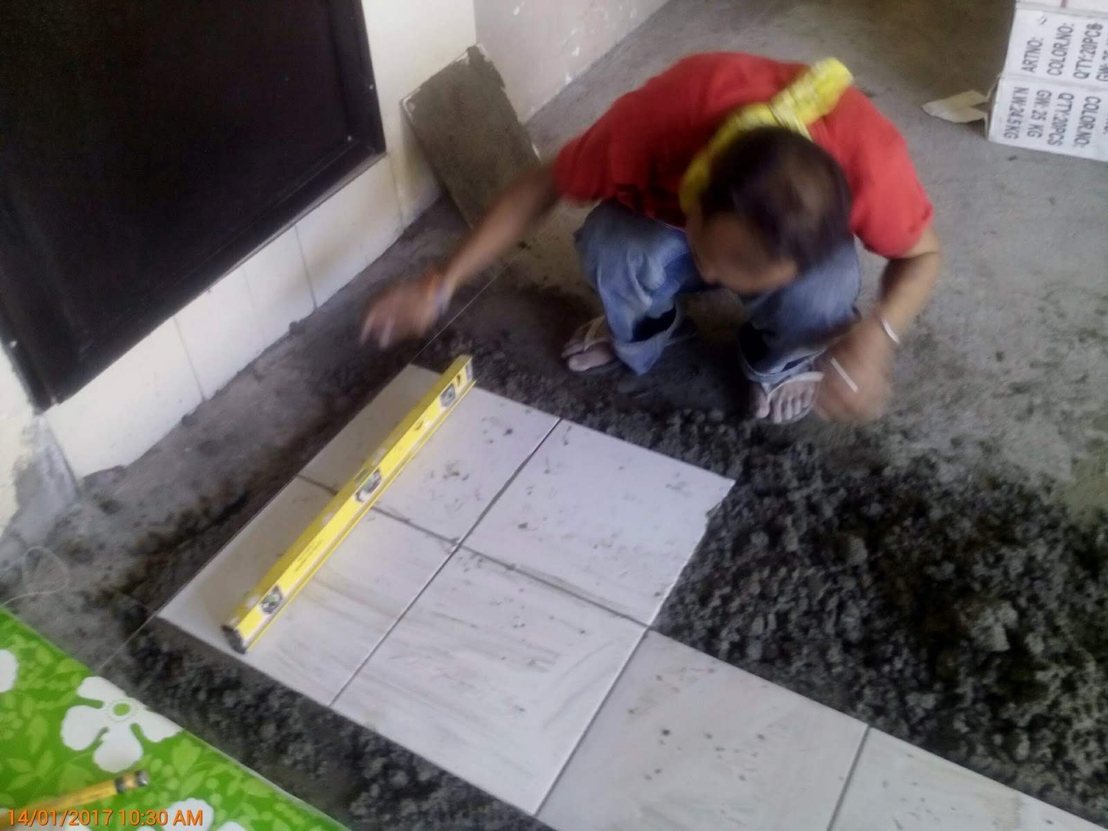 BUILDER'S JOURNAL: TILE INSTALLATION: CONCRETE DRY PACK METHOD