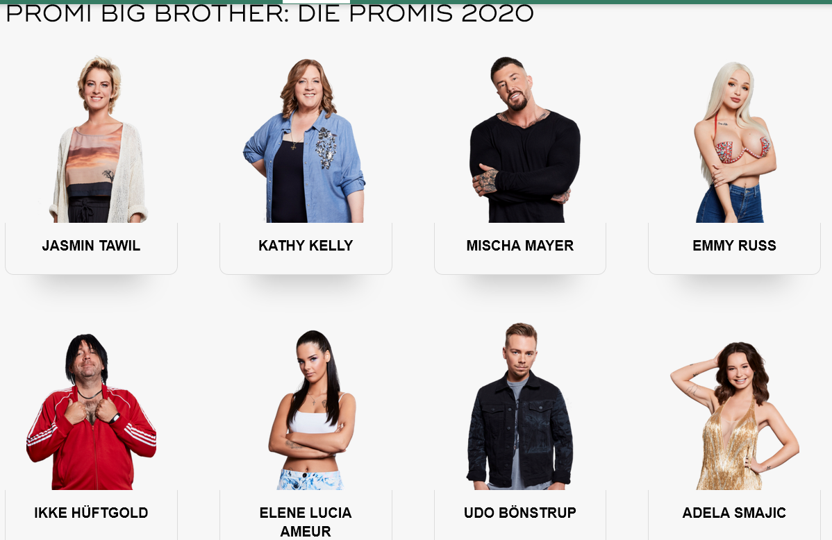 Celebrity Big Brother Simone Ballack Is There Saturday The 1st Confirms Four Other Candidates