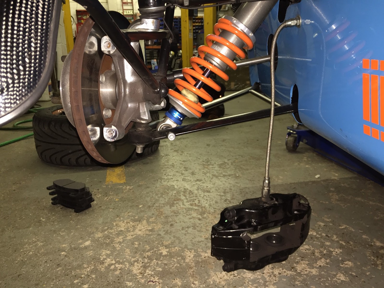 2019 Caterham 270R Racing Blog Folembray Prep Brakes