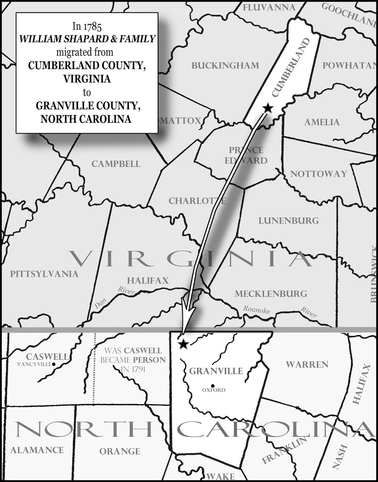 Shapard History William Shapard (Chapter 4) Post War Cumberland