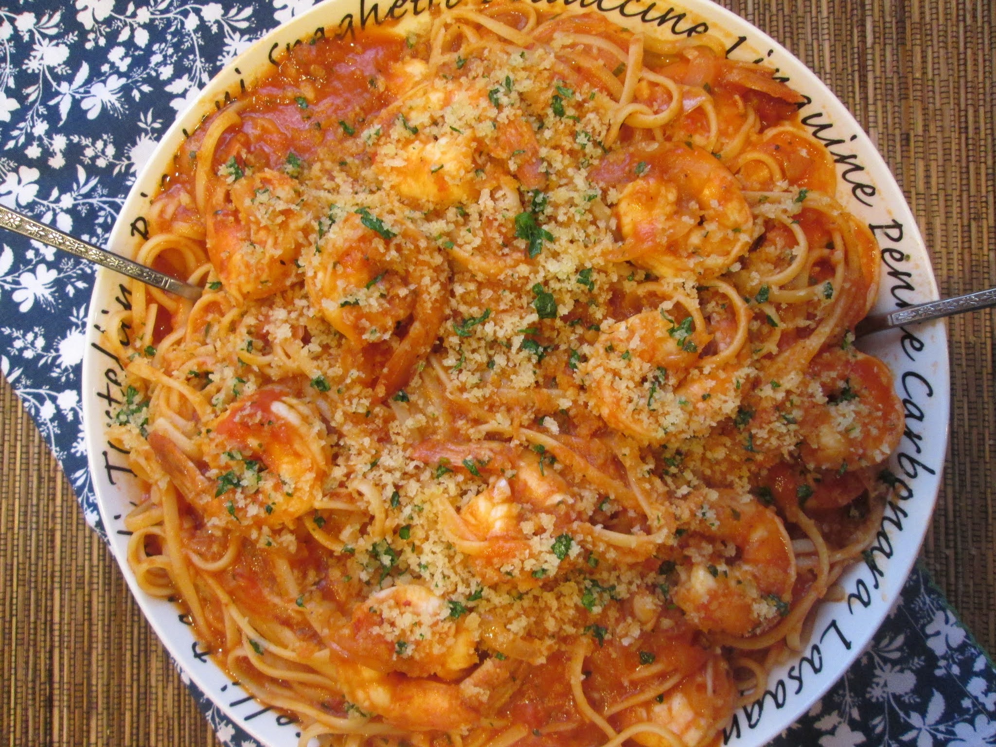 Stirring the Pot: Ina's Shrimp & Linguine Fra Diavolo
