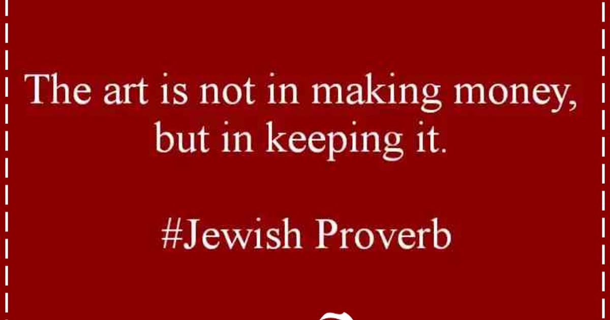 The art is not in making money but in keeping it essay picture