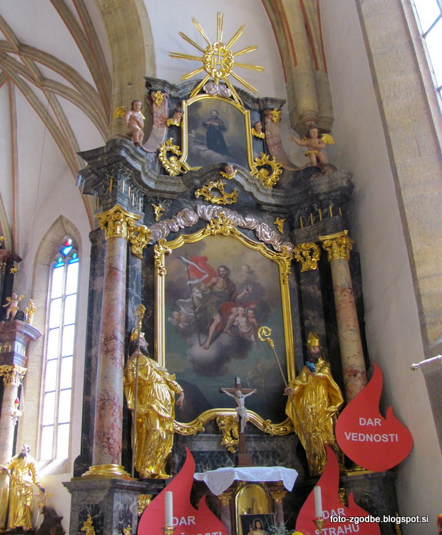 Lenart, cerkev sv. Lenarta, Slovenske gorice Slovenija, Štajerska