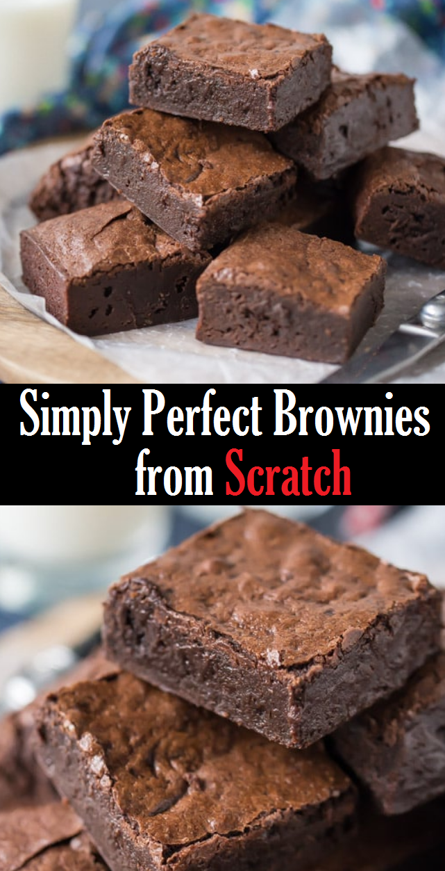Simply Perfect Brownies from Scratch INA Recipes Daily