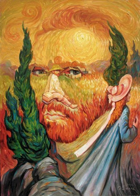 15 pinturas estilo ilusiones ópticas by Oleg Shuplyak