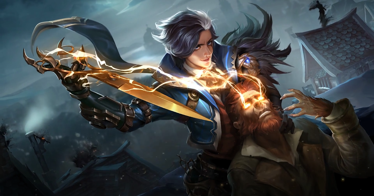 Mobile Legends Gusion Hairstylist Full Hd Transparent Wallpaper