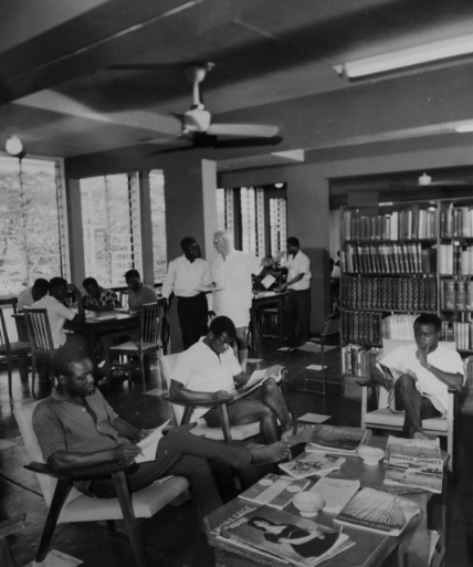1a Throwback photo of the British council library Ibadan in 1964