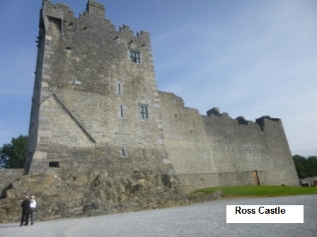 Ross Castle in Killarney in Irland 