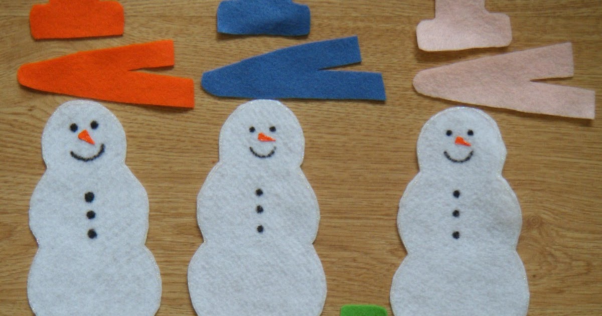 Felt Board Ideas Winter Felt Board Activities