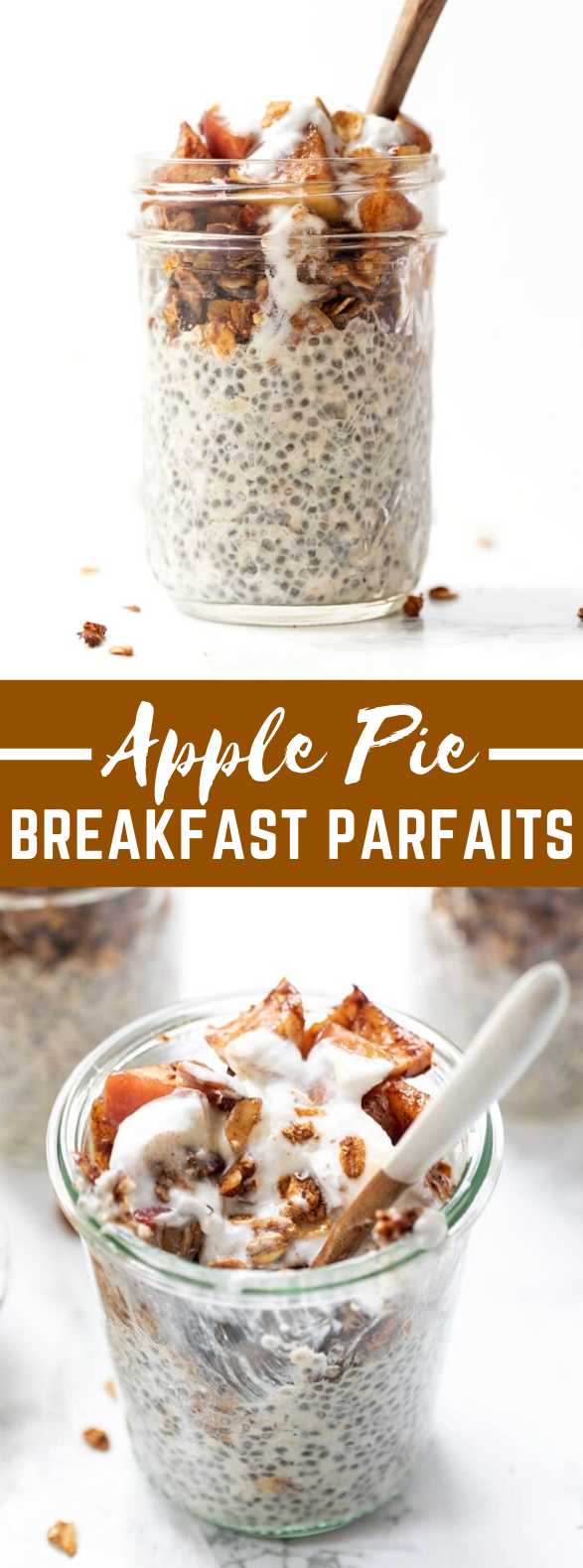 Healthy Apple Pie Breakfast Parfaits #morningtreat #diet Healthy Apple Pie Breakfast Parfaits #morningtreat #diet
