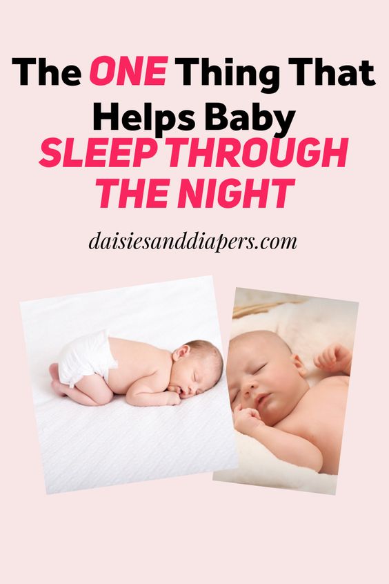 Baby Sleep Treatment How to make my newborn baby sleep through the night