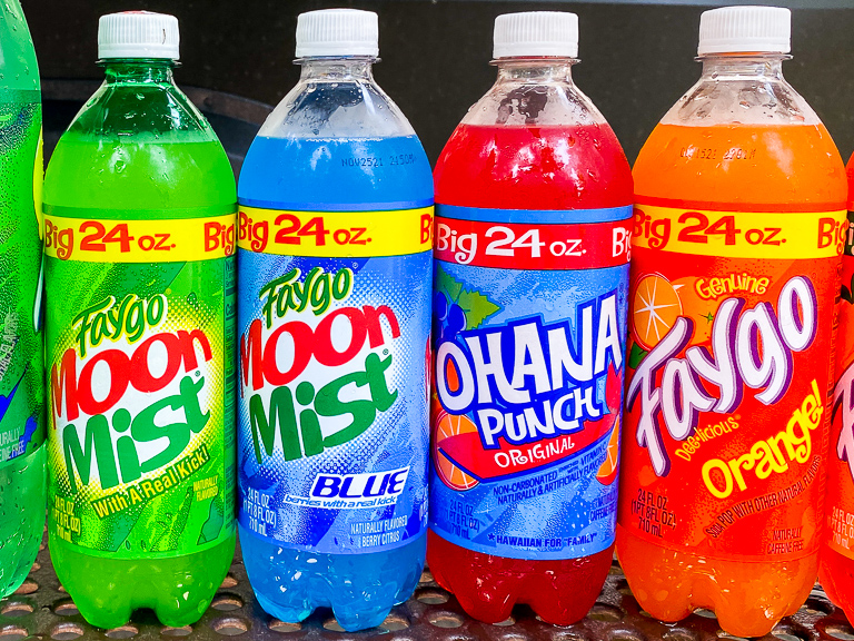 Tales of the Flowers Faygo Soda Taste Test Comparison 20 different