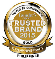 Reader's Digest Most Trusted Brands 2015