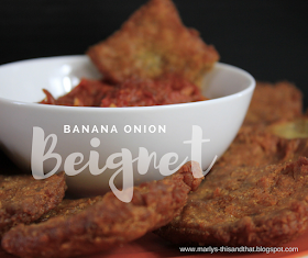 Crazy Ingredient Challenge Recipe with banana and onions that gives you a little sweet and savory in each bite.