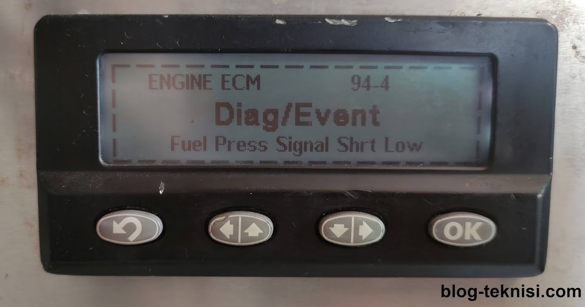 Fuel Delivery Pressure Sensor Voltage Below Normal (Diagnostic Code