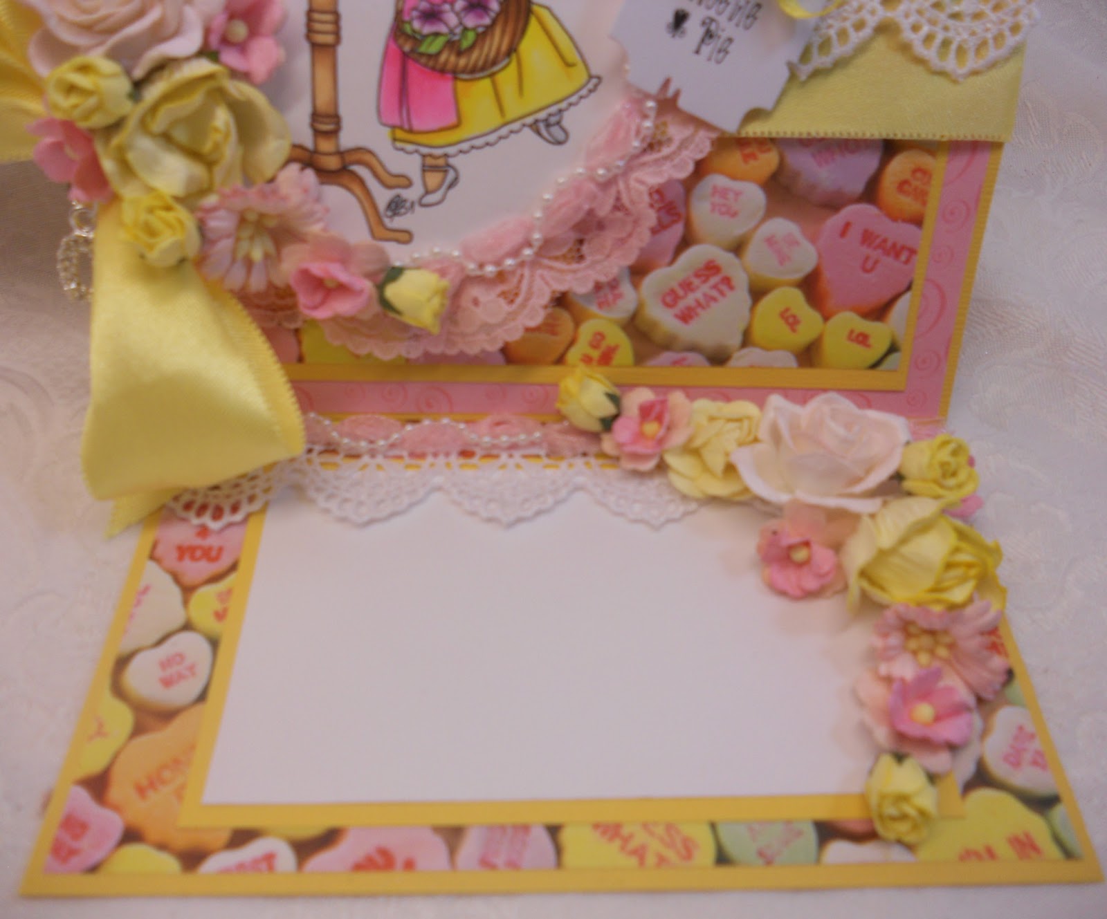 ScrapbookFashionista Designs by Rina: NonTraditional Valentines Card