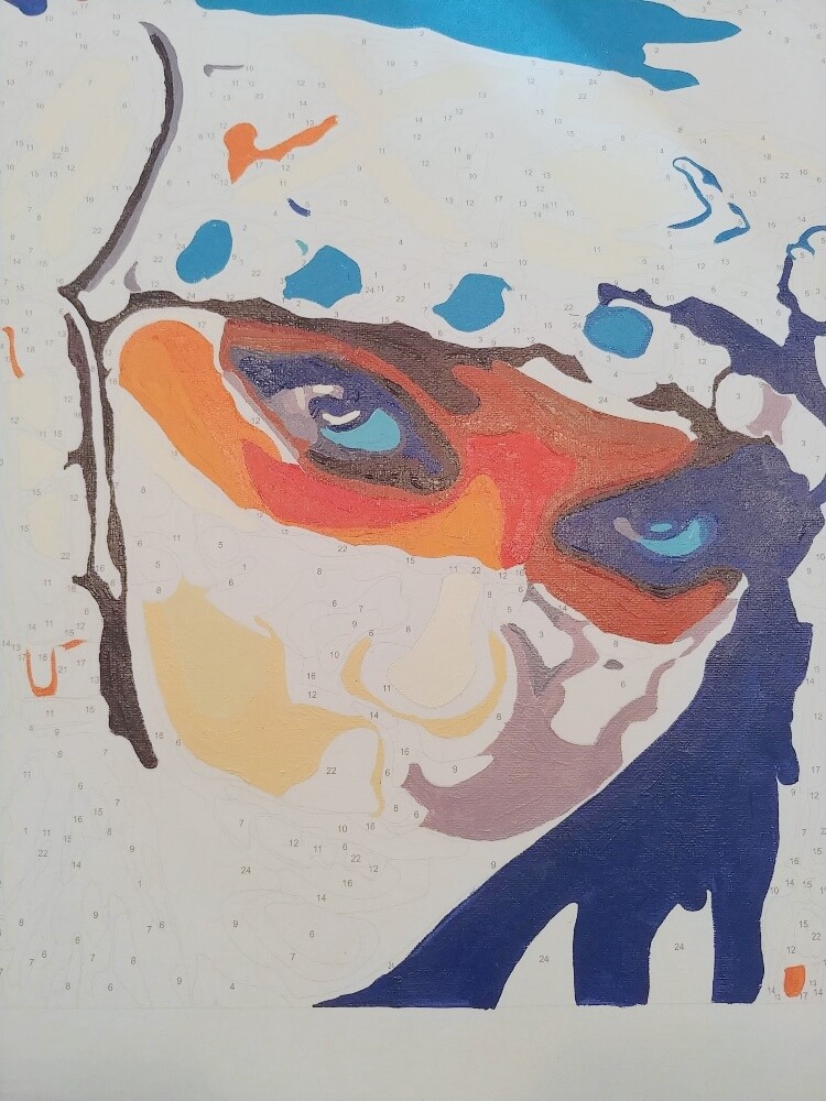 Paint by Numbers for Adults and a Coupon! Little Vintage Cottage