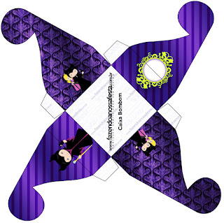 Maleficent Baby Party: Free Printable Boxes. Maleficent Baby Party: Free Printable Boxes.