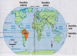geografia criativa: 7° ano Localização Geográfica do Brasil
