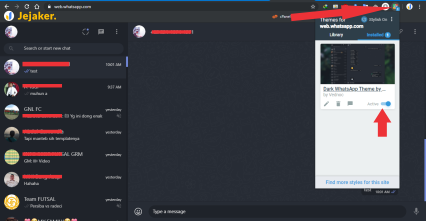 whatsapp business dark mode whatsapp black dark mode