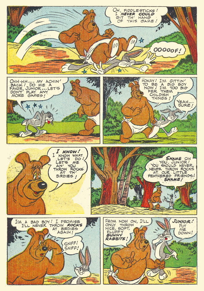 The Greatest Ape Four Color 200 Bugs Bunny and the Three Bears