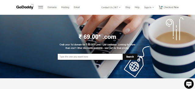 .COM Domains at Just ₹ 69 .COM Domains at Just ₹ 69